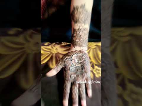 Mehindi by firdose 😍#mehindilove #hennamehndidesign #henna #hennadesign #mehindi #