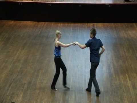 2009 Ceroc Post Champs Party - Holly & Coby Freestyle Performance