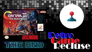 Contra III: The Alien Wars (1992) Super Nintendo / Famicom SNES ending [Retro Gaming]
