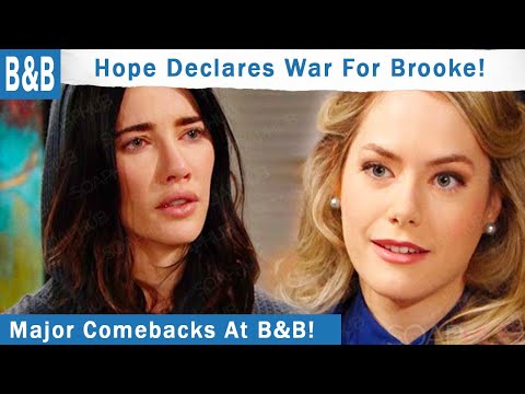 The Bold And The Beautiful Spoilers: Steffy Laughs At Hope's Accusations- Fight For Brooke Starts.