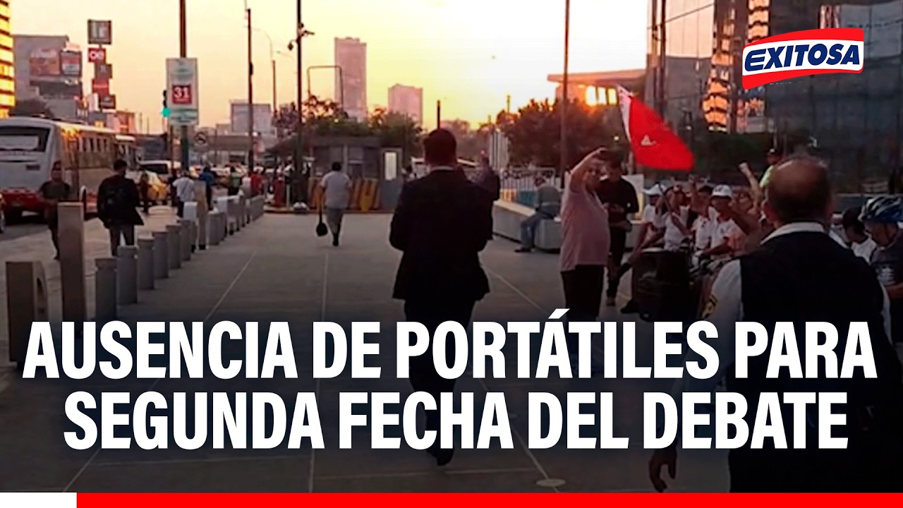 🔴🔵Poca presencia de simpatizantes para el segundo Debate Presidencial