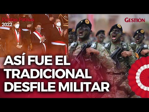 PARADA MILITAR: Así se vivió el tradicional DESFILE por Fiestas Patrias liderado por Pedro Castillo