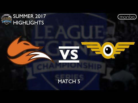 FOX vs FLY All Game Highlights NA LCS Summer 2017 Echo Fox vs FlyQuest LoL eSports