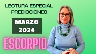 ESCORPIO LECTURA ESPECIAL PARA MARZO 2024