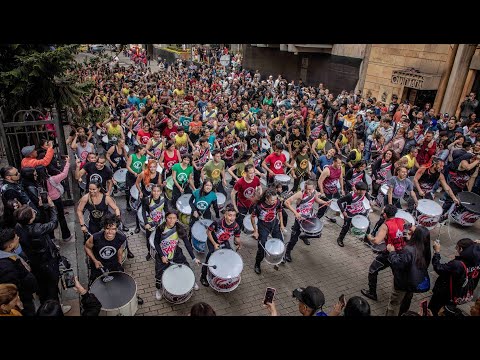 300 TAMBORES | AAINJALA EL LATIR DE LA CAPITAL AL RITMO DEL BOGOTAM TAM (Parte 2) 🥁