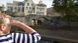 York, England - A boat trip on the River Ouse