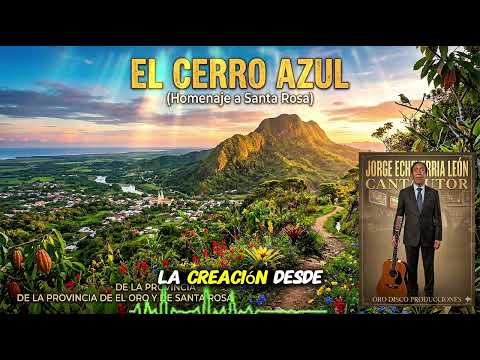 "Homenaje al Majestuoso Cerro Azul! 🏔️✨ Santa Rosa - El Oro la esperanza de nuestra gente de El Oro.