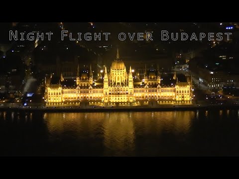 Night Flight over Budapest