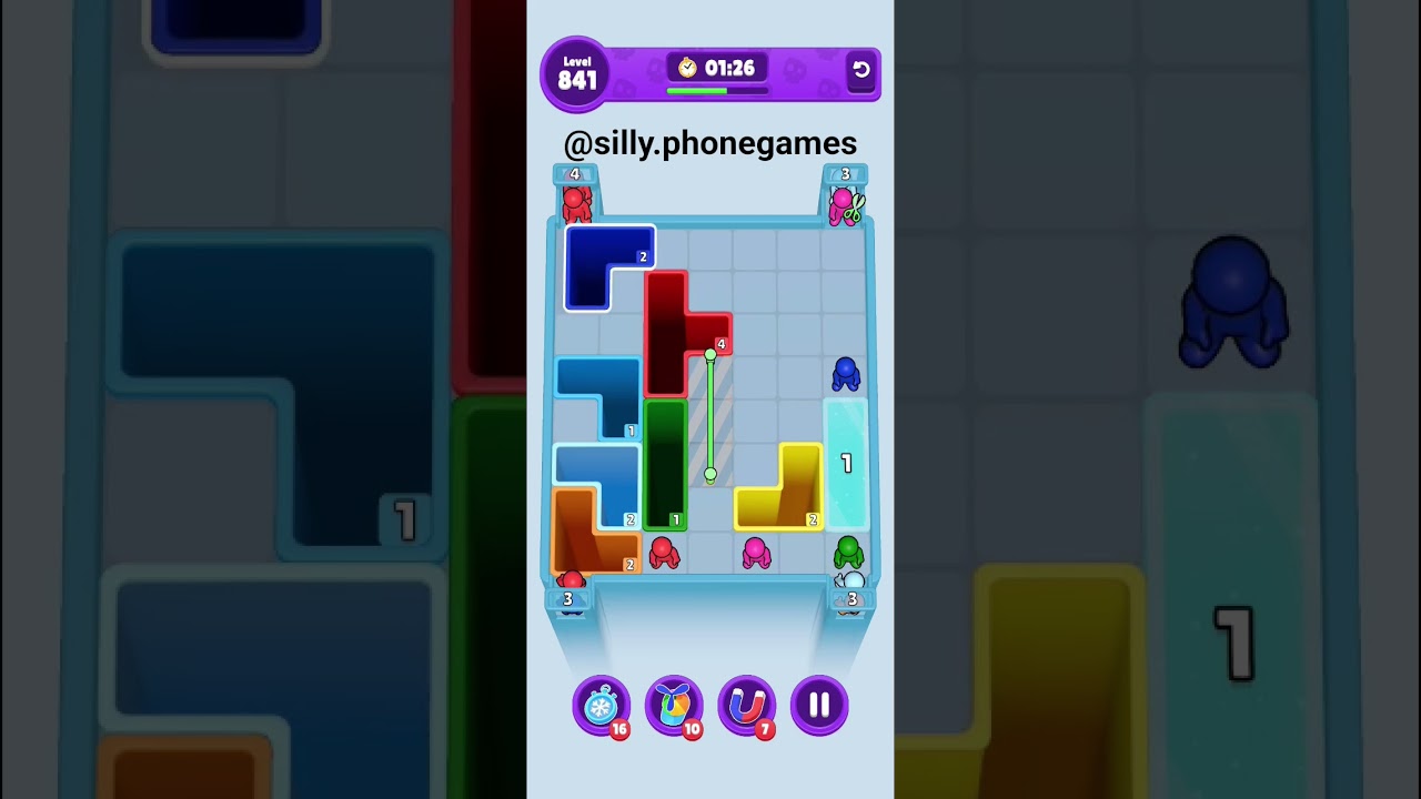 Drop Away Level 841 Walkthrough Solution