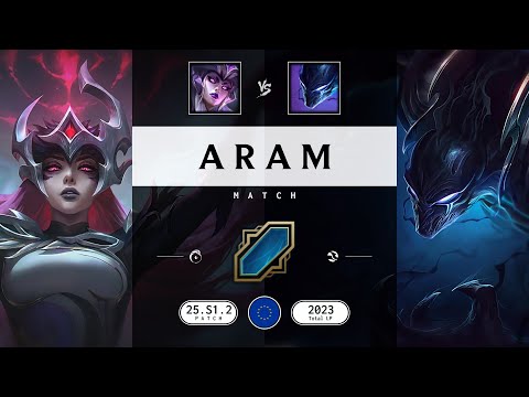ARAM Match: Super Syndra vs Super Nocturne - EUW server Patch 25.S1.2