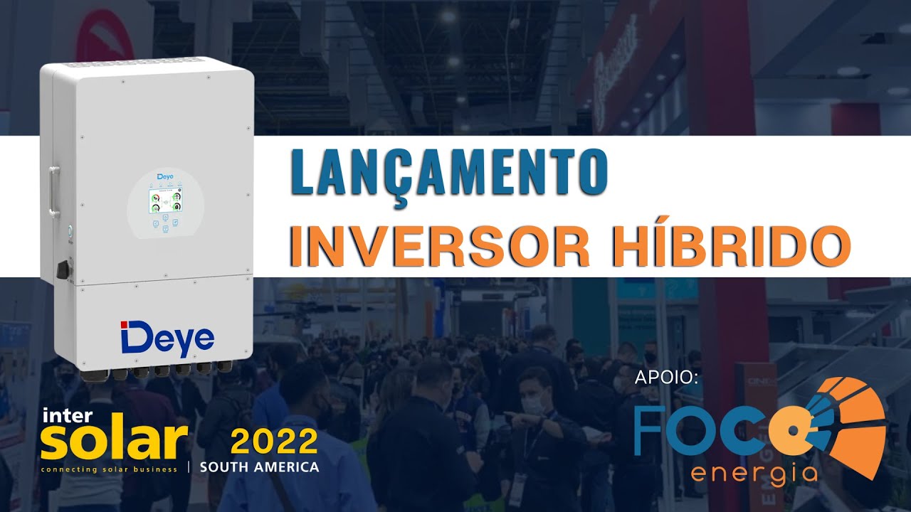 Como funciona o inversor HIBRIDO - DEYE
