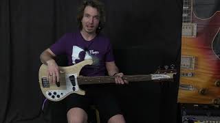 Video thumbnail for Rickenbacker 4003S/5 Demo by Swing CIty Music