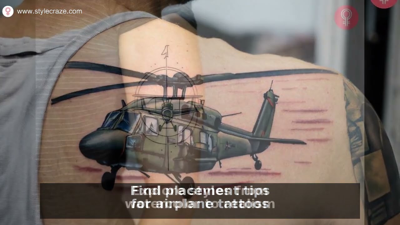 Top 10 Aviation Tattoo Ideas: Airplane & Pilot Wings Ink