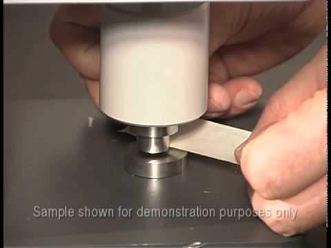 Testing Thickness of Pressure Sensitive Tapes