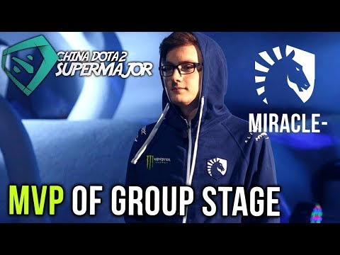 Miracle-, MVP of Team Liquid SUPERMAJOR CHINA Group Stage - Best Plays Dota 2