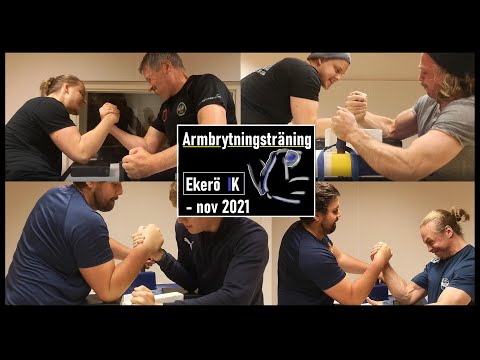 Armbrytningsträning Ekerö IK - Nov 2021