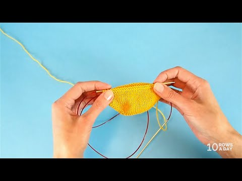 SNEAKER SOCKS KNIT-ALONG - Part 1 - How to Cast On Stitches and Shape the Toe Part of a Toe-Up Sock