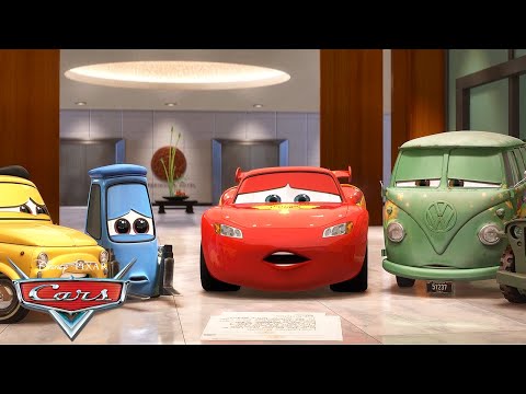 Mater and Lightning McQueen Apologize to One Another | Pixar Cars | @disneyjr