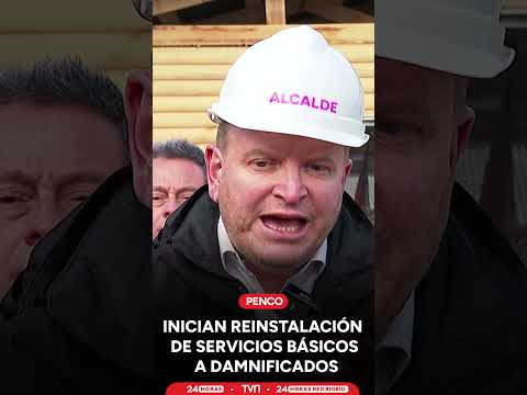 GORE financia instalaciones de servicios para damnificados de incendios
