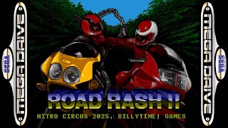 ROAD RASH II - NITRO CIRCUS (2025) Sega Mega Drive / Genesis