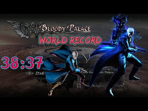 Devil May Cry 4: Special Edition - Vergil Bloody Palace Speedrun [World Record] - 38:37