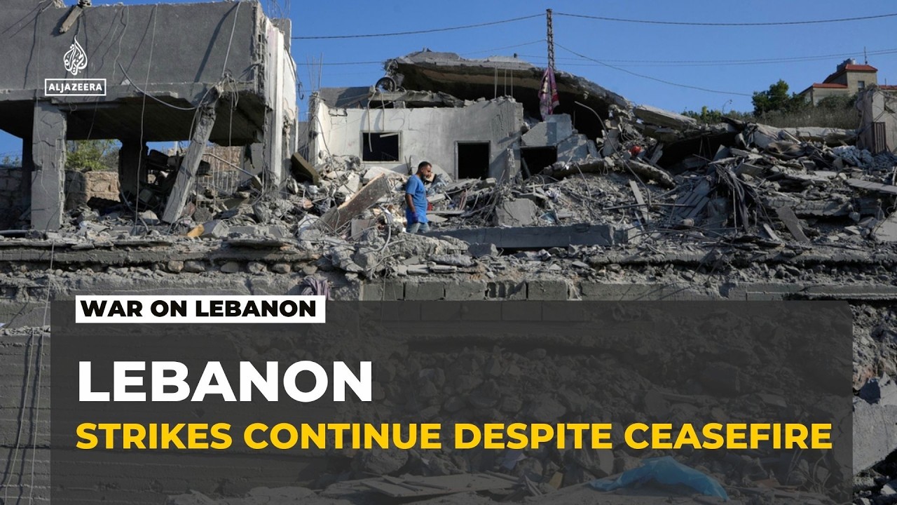 Israeli strikes in southern Lebanon: Attack among the worst since truce was agreed in June