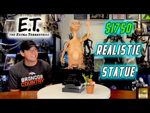 AMAZING $1750 REALISTIC E.T. Statue Review by Elite Creature Collectibles and Cinamaquette