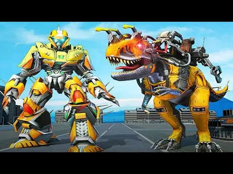 Robot Wars: Dino Robot Transformation Game 2020 #2 - Android Gameplay