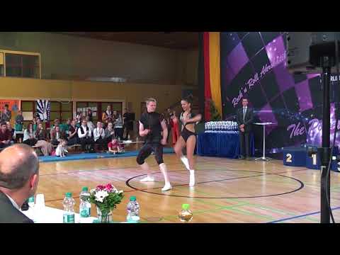 Jana Steinwerth & Fabian Mirtschin (Königswusterh.), NDM Berlin 2016 (NC-Finale), A-Klasse Finale FT