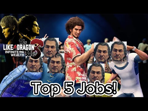 Top 5 Jobs in Like A Dragon infinite Wealth
