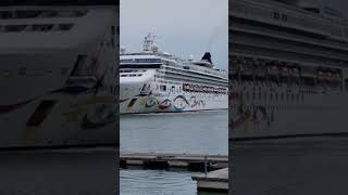Norwegian Star leaving Southampton #remix #cruise #cruiseship #ncl #travel #ships