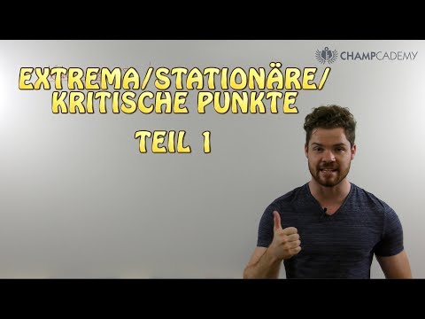 Extrema mehrerer Variablen 1/2: Notwendig