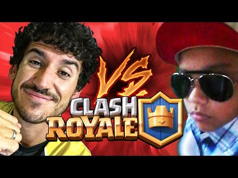 FUI DESAFIADO NOVAMENTE NO CLASH ROYALE ! #DesafioAR