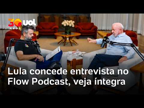 Lula no Flow Podcast: veja entrevista na íntegra