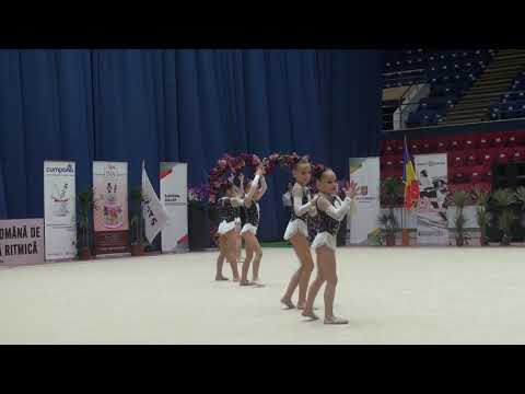 CS Olimpia Bucuresti Group WA Young Gymnasts Level Rhythmic Romania Cup 2019