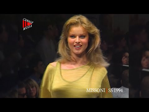 MISSONI Spring Summer 1994 Milan 4K - Canale Moda