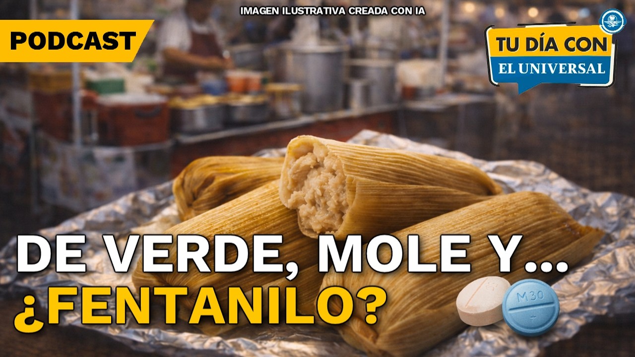De salsa verde, mole y ¿fentanilo?: Intoxicación infantil por tamales | TU DÍA CON EL UNIVERSAL