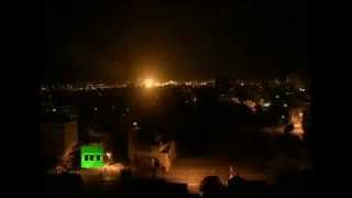 ISRAEL Air strikes Pounding GAZA Overnight