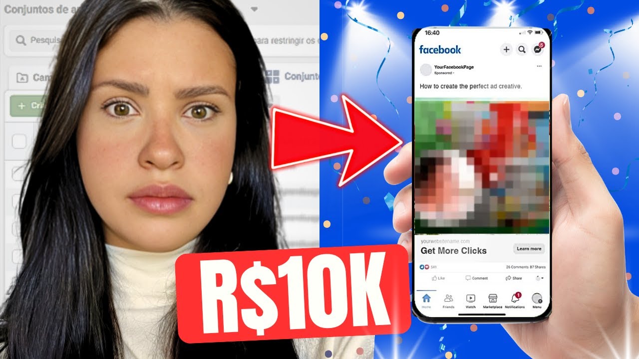 R$10,000 in 1 WEEK with ONE SINGLE CREATIVE on Facebook Ads