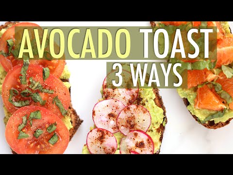 Avocado Toast Recipe 3 Unique Ways | Healthy Breakfast Ideas