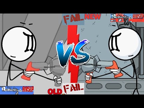 Henry Stickmin Infiltrating The Airship Original Vs Remastered