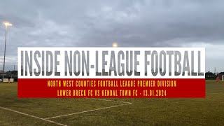Inside Non-League football: Lower Breck FC vs Kendal Town FC 13th Jaunuary 2024 リバプールでノンリーグフットボール観戦