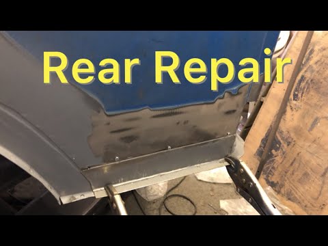 Classic Mini Pickup Restoration Ep47 - Rear Repair