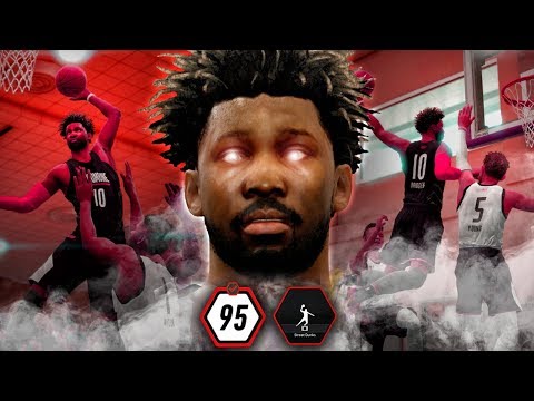 95 MAXED DUNK RATING IN DRAFT COMBINE! NBA Live 19 Career Gameplay Ep. 2