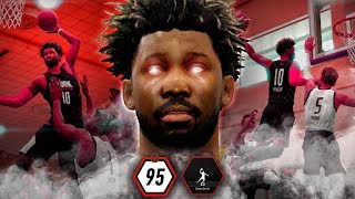 95 MAXED DUNK RATING IN DRAFT COMBINE! NBA Live 19 Career Gameplay Ep. 2