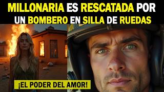 ❤️ ¡RESISTIRÉ! MILLONARIA se casa con BOMBERO 🔥en SILLA de RUEDAS, Best Seller de Amor y Motivación