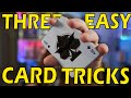 3 Easy CARD TRICKS EXPOSED