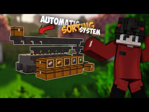 Minecraft Full Automatic Sorting System - 1.16/1.19+