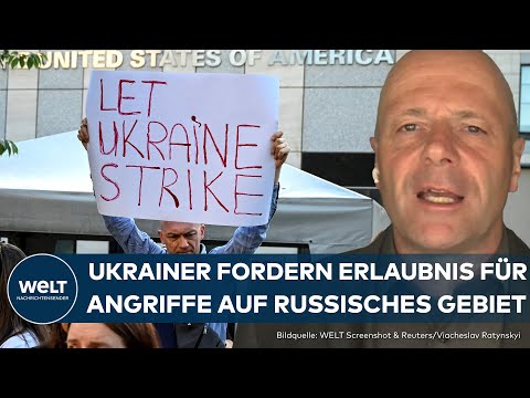 PUTINS KRIEG: USA erlaubt Ukraine tiefere Angriffe auf russisches Kernland mit westlichen Waffen