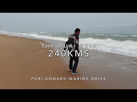 Puri-Konark Marine Drive : A 240kms Expedition on my BEAST (TRAILER)